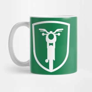 Scooter S50 S51 Crest (white) Mug